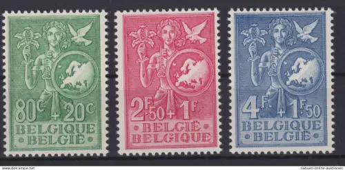 Belgien 976-978 Jugend Europa Luxus postfrisch Kat.-Wert 60,00