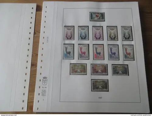 Togo Sammlung 1957-61 mit den hübschen Pfadfinder Ausgaben + Bogensatz Gagarin +