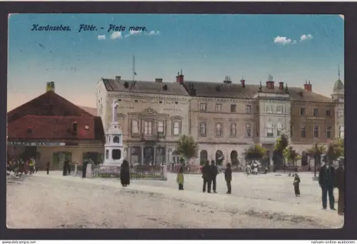 Ansichtskarte Karansebes Rumänien Ybbsitz Österreich