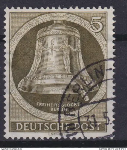 Berlin 82 Glocke rechts sauber rund gestempelt