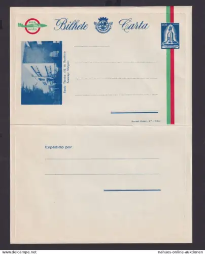 Mosambik Mozambique Afrika Portugal Kolonien selt. Ganzsache Kartenbrief 2,50 $