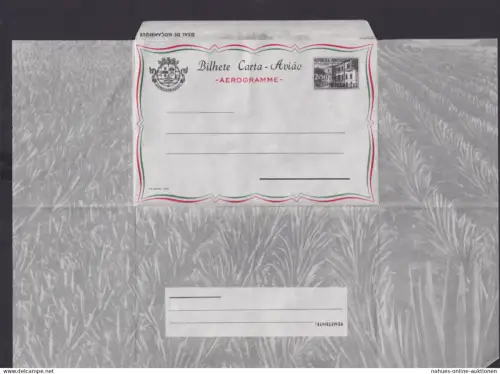 Mosambik Mozambique Afrika Ostafrika Ganzsache Portugal Kolonien Aerogramm