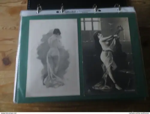 Ansichtskarten gute Sammlung Motiv Frauen guter Nachlass ca. 108 Ak oft Jugendstil