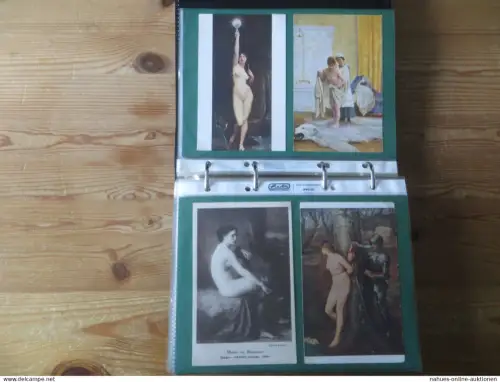 Ansichtskarten gute Sammlung Motiv Frauen guter Nachlass 152 Ak oft Jugendstil