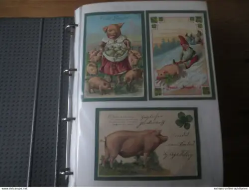 Neujahr sehr schöne Ansichtskarten Sammlung v ca. 193 Stck dabei tolle Künstler