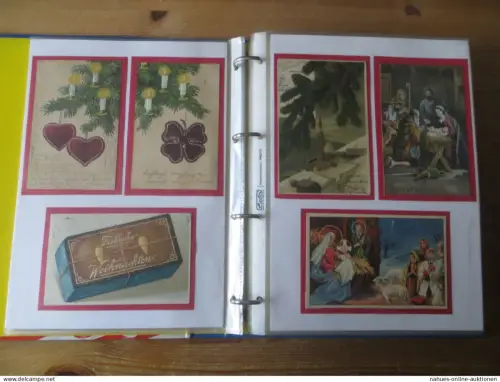 Weihnachten sehr schöne Ansichtskarten Sammlung v 109 Stck dabei tolle Künstler