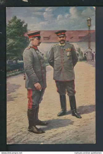 Rotes Kreuz Ansichtskarte Monarchie Aufnahme der Kaiserin in Posen Pommern Bethel