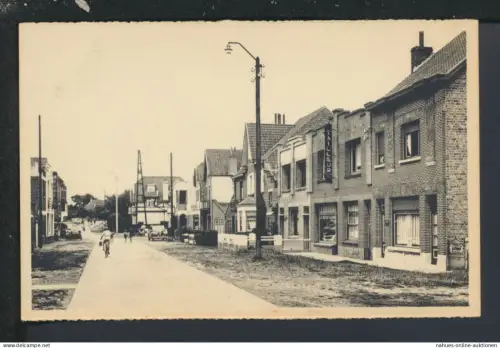 Ansichtskarte De Haan Le-Coq-sur-Mer Belgien Baron Ernest van Caloenstraat