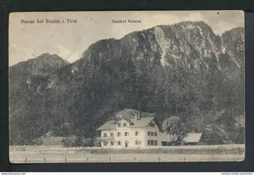 Ansichtskarte Musau bei Reutte Tirol Österreich Gasthof Raintal Heidelberg