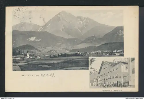 Ansichtskarte Reutte Tirol Österreich KuK Hannover Niedersachsen Gasthof