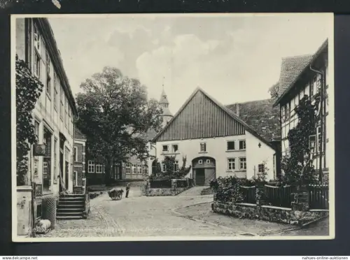 Ansichtskarte Schwalenberg Lippe NRW Untere Strasse
