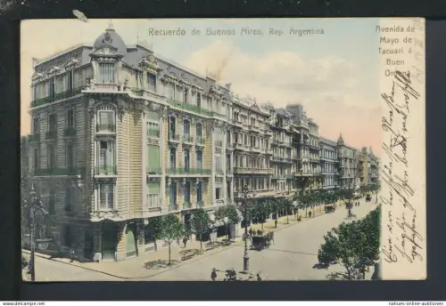 Ansichtskarte Buenos Aires Argentinien München Bayern 1908
