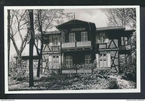 Ansichtskarte Nest Unieście Kr. Köslin Koszalin Ostgebiete Polen Pommern