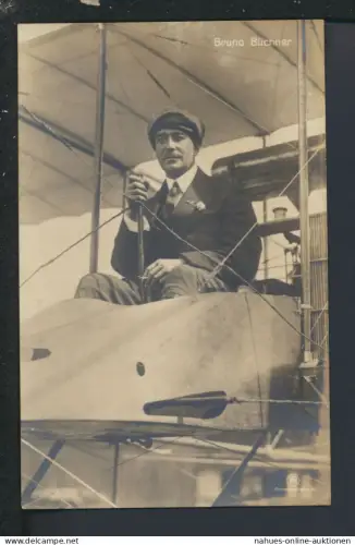 Ansichtskarte Flugzeug Fliegertage Zittau Sachsen 1911 Bruno Büchner