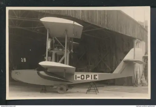 Ansichtskarte Flugzeug Historisch Doppeldecker