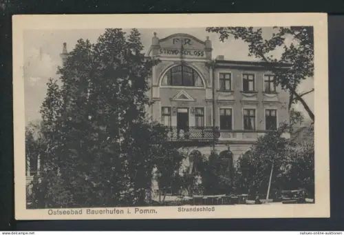 Ansichtskarte Bauerhufen Chłopy Kr. Köslin Koszalin Ostgebiete Polen Pommern