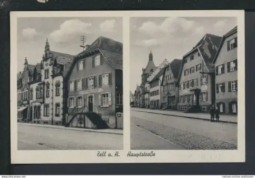 Bahnpost Ansichtskarte Zell Baden-Württemberg Konstanz Offenburg Zug 1420