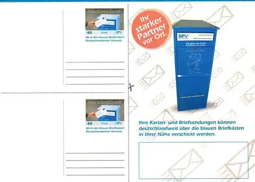 RPV: MiNr. KE 2 A - 2 B, "Sportler des Jahres 2017", 2 Ganzsachen, ungebr.