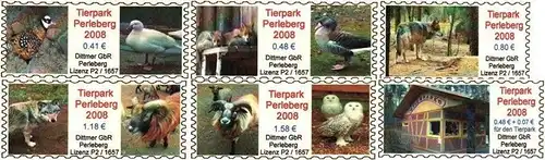 Dittmer: "Tierpark Perleberg", Satz, postfrisch