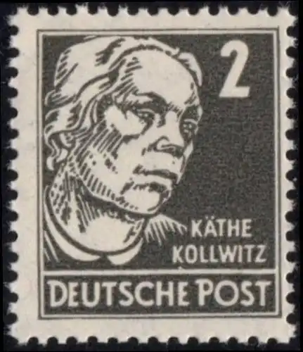 DDR: MiNr. 327 z a X II, "Persönlichkeiten aus  ..." geprüft, postfrisch