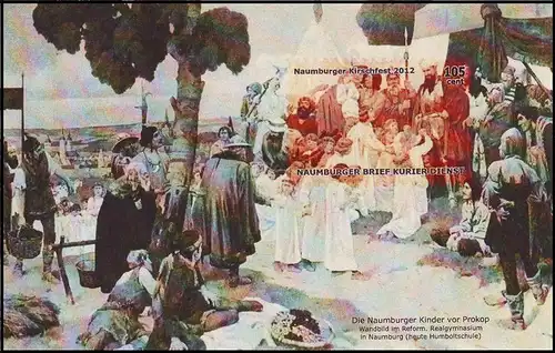 NBKD: MiNr. 15 Block 2, "Naumburger Kirschfest 2012", Satz, postfrisch