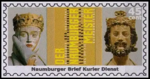 NBKD: MiNr. 8, "Der Naumburger Meister", Satz, postfrisch