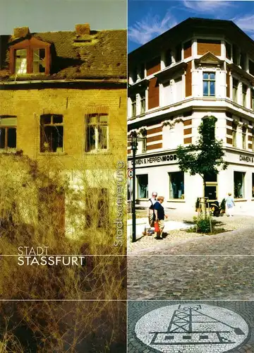 Staßfurt: 2002, Broschüre zur Stadtsanierung, neu