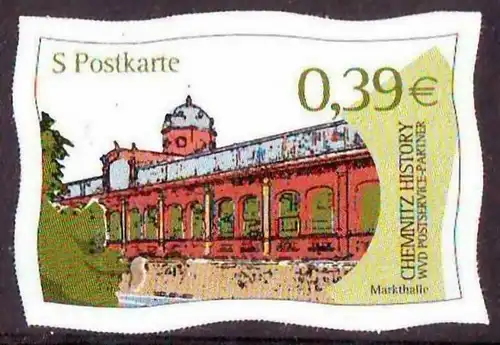 WVD: MiNr. 5, "Wahrzeichen der Stadt Chemnitz", Satz, postfrisch