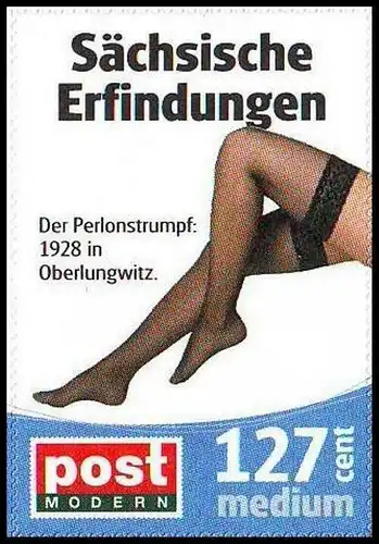 PostModern: MiNr. 109: "Sächsische Erfindungen: Strumpfhose", Satz, postfrisch
