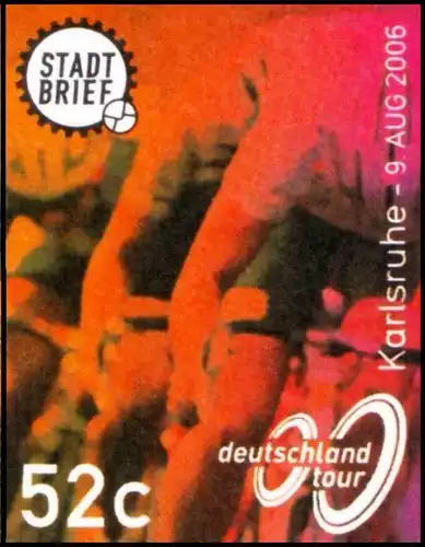 PerRad: MiNr. 1, 09.08.2006, "Deutschlandtour 2006", Satz, postfrisch