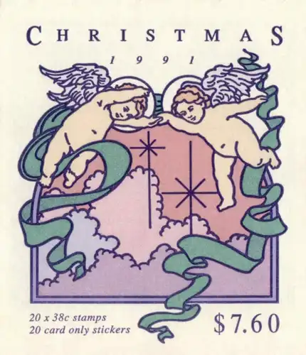 Australien: MH MiNr. 0-72 (MiNr. 1270 D), "Weihnachten", postfrisch