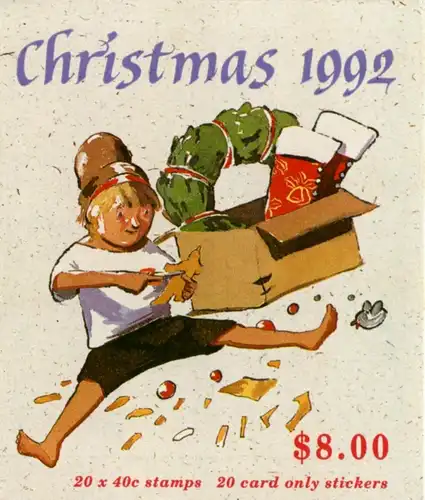 Australien: MH MiNr. 0-76 (MiNr. 1326 D), "Weihnachten", postfrisch