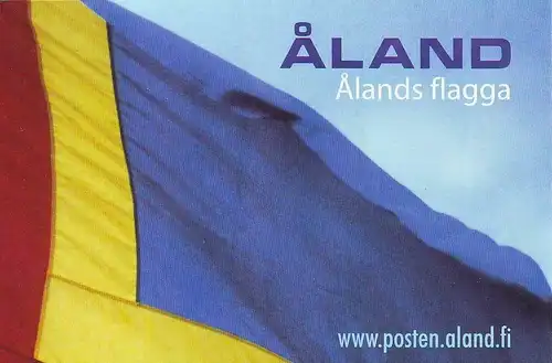 Aland: MH MiNr. 13 I (MiNr. 234 I), "Aländische Flagge", postfrisch