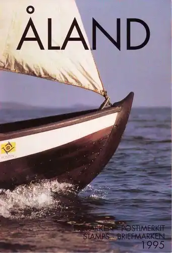 Aland: MiNr. JM 1995, Jahresmappe 1995, postfrisch