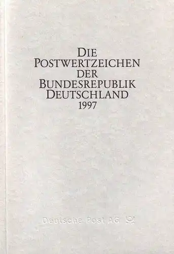 BRD: 1997, Jahrbuch, "Dr. Klaus Zumwinkel", glänzend, broschiert
