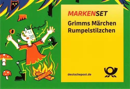 BRD: MH MiNr. 125 (MiNr. 3664 - 3666), "Grimms Märchen – Rumpelstilzchen", pfr.