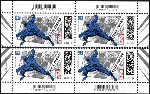 BRD: MiNr. 3720, "Superhelden (II): Black Panther", ER mit Codierung, postfrisch