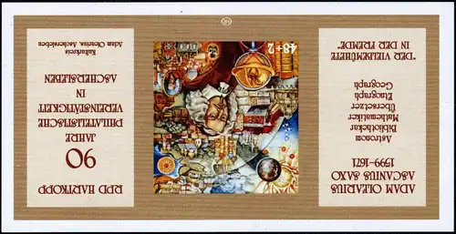 RPD Hartkopp: MiNr. 5 / Block 1, 25.09.2004, "Adam Olearius", Satz, postfrisch