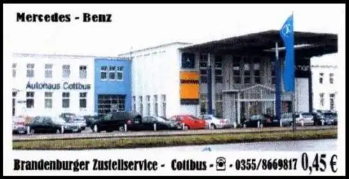 ZSBB: Nr. 4, "ZSBB Cottbus", postfrisch