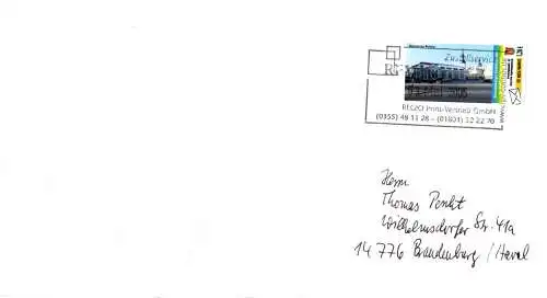 ZSBB: Nr. 3, "ZSBB Spremberg", Ganzstück, Tagesstempel