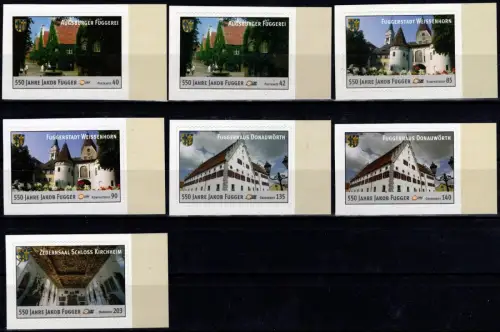 LMF: LOT 2009, 2011 "550 Jahre Jakob Fugger" postfrisch