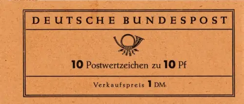 BRD: MH MiNr. 6 f b, 00.06.1961, "Heuss", postfrisch