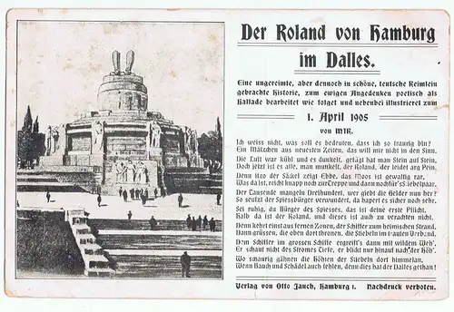 Der Roland von Hamburg... 1.April - Geschichte, Scherz 1905