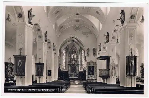 Rottenburg, Dom Inneres der Domkirche, gel. 1948 
