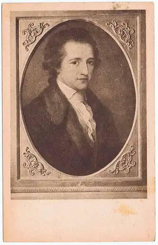Goethe Portrait Künstler AK 

