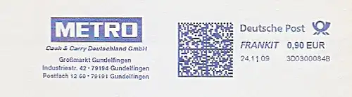 Freistempel 3D0300084B Gundelfingen - METRO (#178)