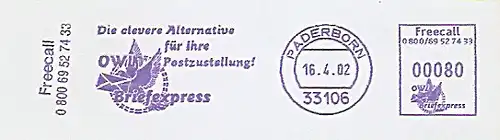 Freistempel Paderborn - OWL Briefexpress (#380)