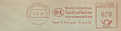 Freistempel Stuttgart - Kast & Ehinger Spektralfarben (#78)