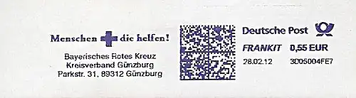 Freistempel 3D05004FE7 Günzburg - Rotes Kreuz (#6)