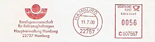 Freistempel C007567 Hamburg - BG Fahrzeughaltungen (#322)